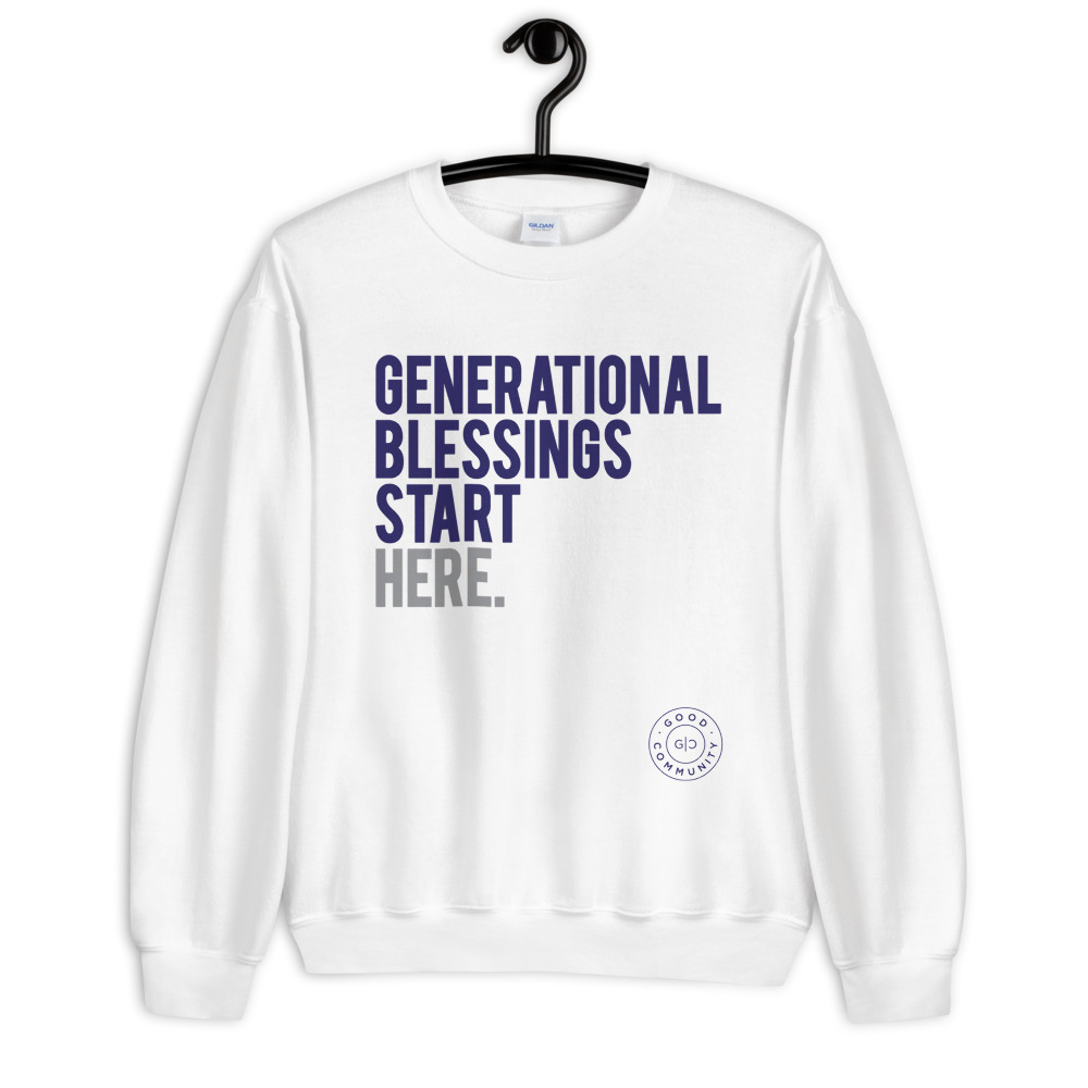 Generational Blessing Men’s Crewneck Sweatshirt