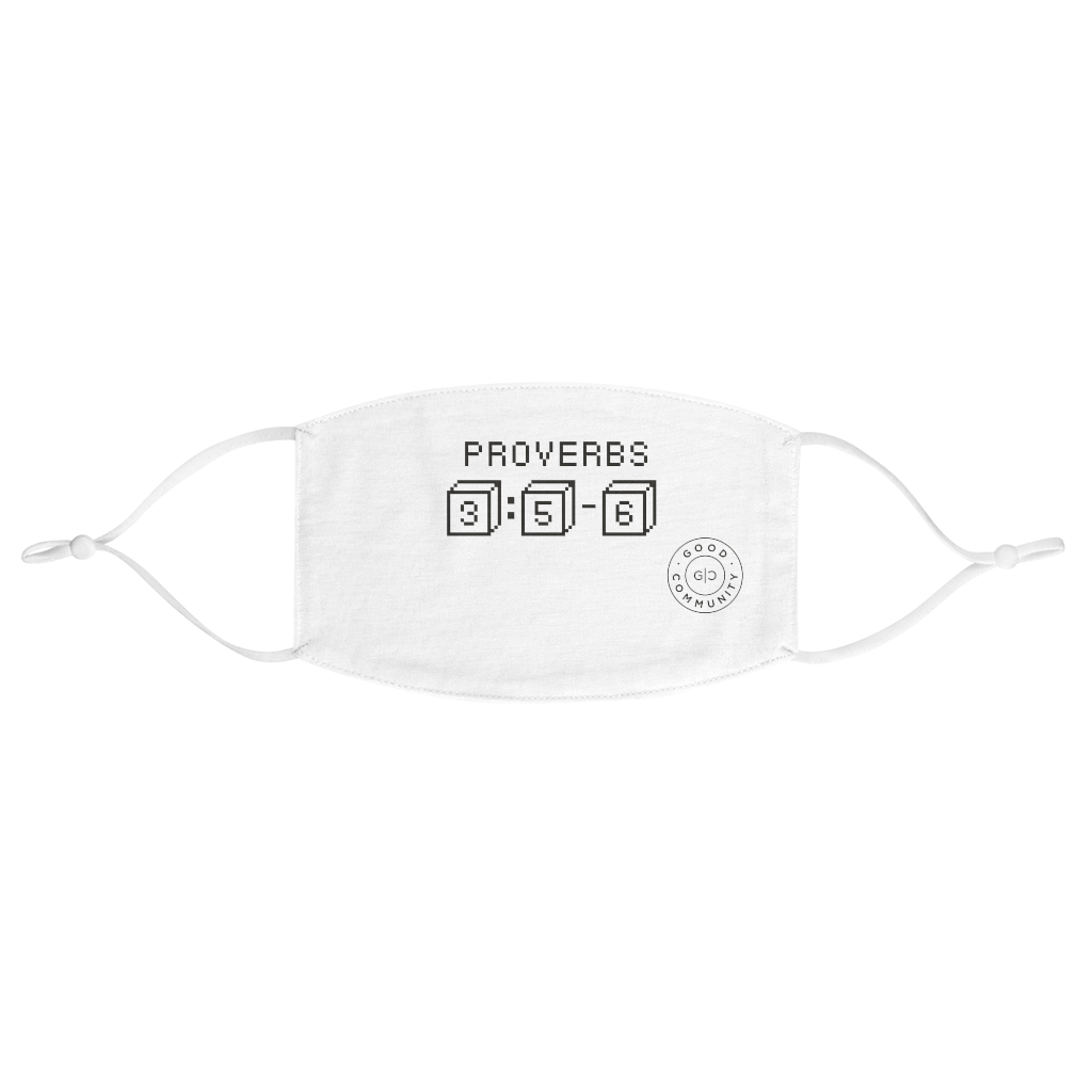 Proverbs Fabric Face Mask
